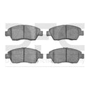 Dynamite Friction 1115-0948-00 Disc Brake Pad Set - Front