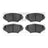 Dynamite Friction 1115-1009-00 Disc Brake Pad Set - Front