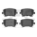 Dynamic Friction 1115-1108-00 Disc Brake Pad Set - Rear