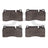 Dynamite Friction 1115-1263-00 Disc Brake Pad Set - Front