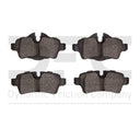 Dynamic Friction 1115-1309-00 Disc Brake Pad Set - Rear