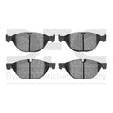 Dynamic Friction 1115-1448-00 Disc Brake Pad Set - Front