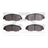 Dynamite Friction 1115-1578-00 Disc Brake Pad Set - Front