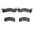 Dynamite Friction 1214-0200-00 Disc Brake Pad Set - Front