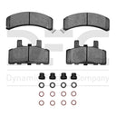 Dynamic Friction 1214-0369-01 Disc Brake Pad Set - Front