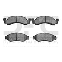 Dynamic Friction 1214-0375-00 Disc Brake Pad Set - Front