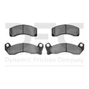 Dynamic Friction 1214-0499-00 Disc Brake Pad Set - Front