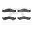 Dynamite Friction 1214-0557-00 Disc Brake Pad Set - Front