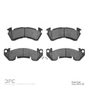 Dynamic Friction 1214-0614-00 Disc Brake Pad Set - Front