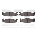 Dynamic Friction 1214-0632-00 Disc Brake Pad Set - Front