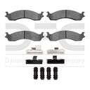 Dynamic Friction 1214-0655-01 Disc Brake Pad Set - Front