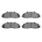 Dynamite Friction 1214-0679-00 Disc Brake Pad Set - Front