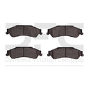 Dynamic Friction 1214-0729-00 Disc Brake Pad Set - Rear