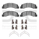Dynamic Friction 1214-0756-01 Disc Brake Pad Set - Front