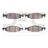 Dynamite Friction 1214-0790-00 Disc Brake Pad Set - Front