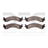 Dynamite Friction 1214-0821-00 Disc Brake Pad Set - Front