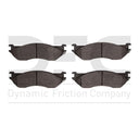 Dynamic Friction 1214-0897-00 Disc Brake Pad Set - Front