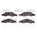 Dynamic Friction 1214-1278-00 Disc Brake Pad Set - Front
