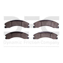 Dynamic Friction 1214-1565-10 Disc Brake Pad Set - Rear