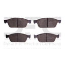 Dynamic Friction 1214-1771-00 Disc Brake Pad Set - Front