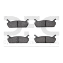 Dynamic Friction 1310-0458-00 Disc Brake Pad Set - Rear