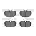 Dynamic Friction 1310-0493-00 Disc Brake Pad Set - Front or Rear