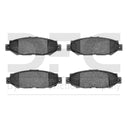 Dynamic Friction 1310-0572-00 Disc Brake Pad Set - Rear