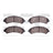 Dynamite Friction 1310-0726-00 Disc Brake Pad Set - Front