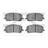 Dynamite Friction 1310-0884-00 Disc Brake Pad Set - Front