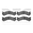 Dynamite Friction 1310-0909-00 Disc Brake Pad Set - Rear