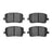 Dynamite Friction 1310-0923-00 Disc Brake Pad Set - Front
