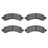 Dynamite Friction 1310-0974-10 Disc Brake Pad Set - Rear