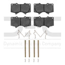 Dynamic Friction 1310-0976-01 Disc Brake Pad Set - Front