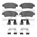 Dynamic Friction 1310-0995-01 Disc Brake Pad Set - Rear