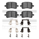 Dynamic Friction 1310-1028-01 Disc Brake Pad Set - Front
