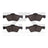 Dynamite Friction 1310-1047-00 Disc Brake Pad Set - Front
