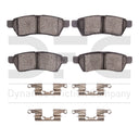 Dynamic Friction 1310-1100-01 Disc Brake Pad Set - Rear