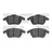Dynamite Friction 1310-1107-20 Disc Brake Pad Set - Front