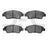 Dynamite Friction 1310-1394-00 Disc Brake Pad Set - Front