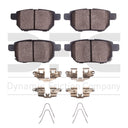 Dynamic Friction 1310-1423-01 Disc Brake Pad Set - Rear