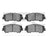 Dynamite Friction 1310-1737-00 Disc Brake Pad Set - Front