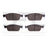 Dynamite Friction 1310-1771-00 Disc Brake Pad Set - Front