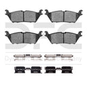 Dynamic Friction 1310-1790-01 Disc Brake Pad Set - Rear