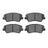 Dynamite Friction 1310-1828-00 Disc Brake Pad Set - Front