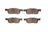 Dynamite Friction 1310-1838-10 Disc Brake Pad Set - Front
