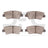 Dynamite Friction 1310-2098-00 Disc Brake Pad Set - Rear