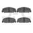 Dynamite Friction 1311-0273-00 Disc Brake Pad Set - Front