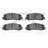 Dynamite Friction 1400-1333-00 Disc Brake Pad Set - Front