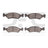 Dynamite Friction 1551-0170-00 Disc Brake Pad Set - Front
