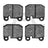 Dynamite Friction 1551-0174-00 Disc Brake Pad Set - Front